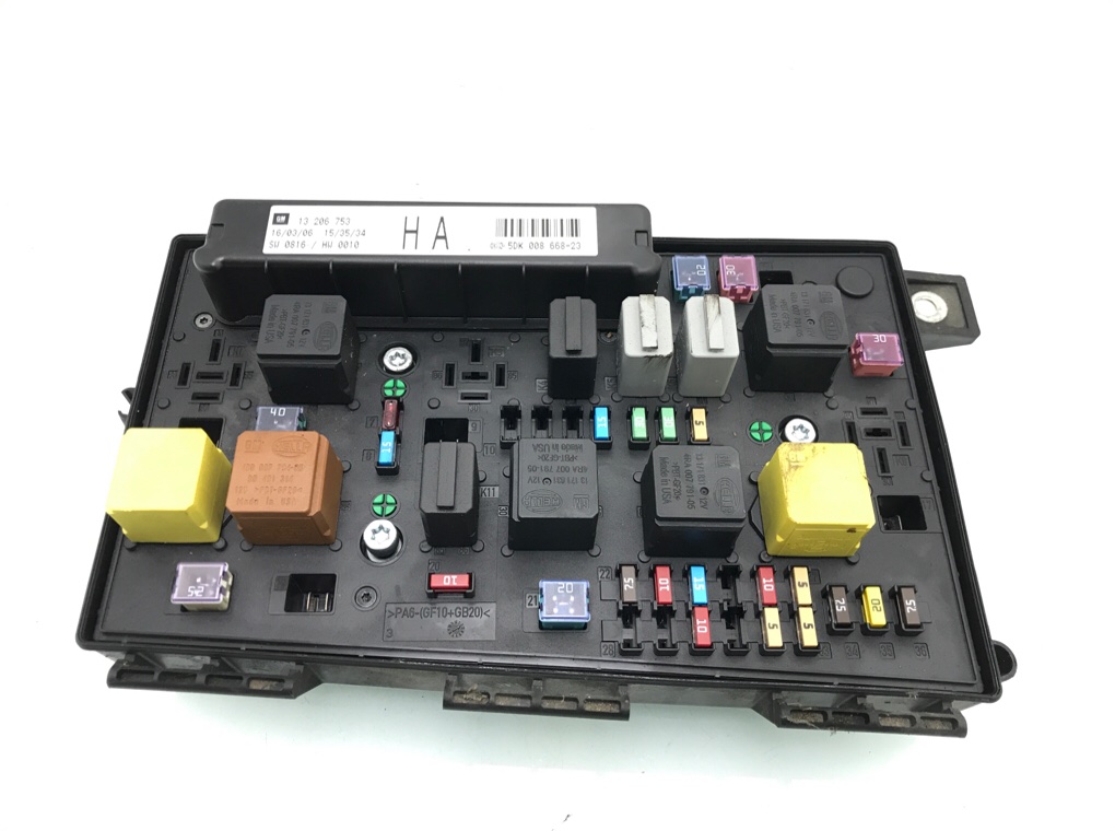 Блок предохранителей бу для Opel Astra H 1.6 i, 2006 г.