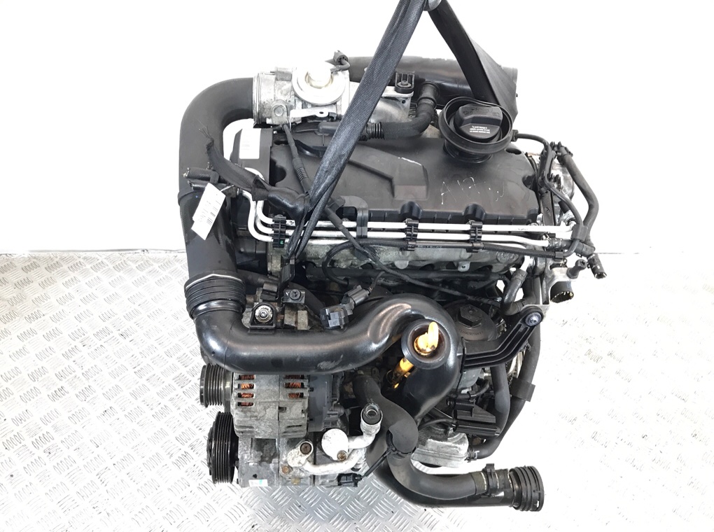 Двигатель (ДВС)  бу для Audi A3 8P 1.9 TDi,  2007 г.