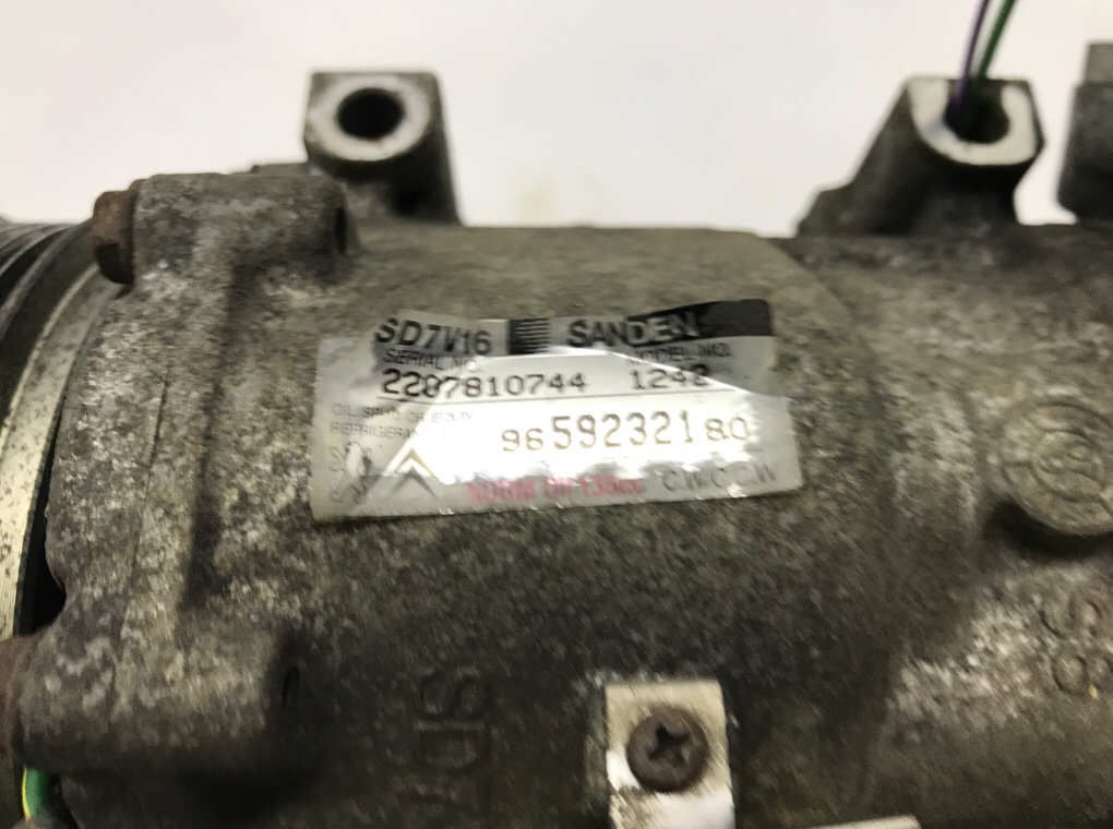 Компрессор кондиционера бу для Citroen Xsara Picasso 1.6 HDi, 2008 г. Компрессор кондиционера бу для Citroen Xsara Picasso 1.6 HDi, 2008 г.