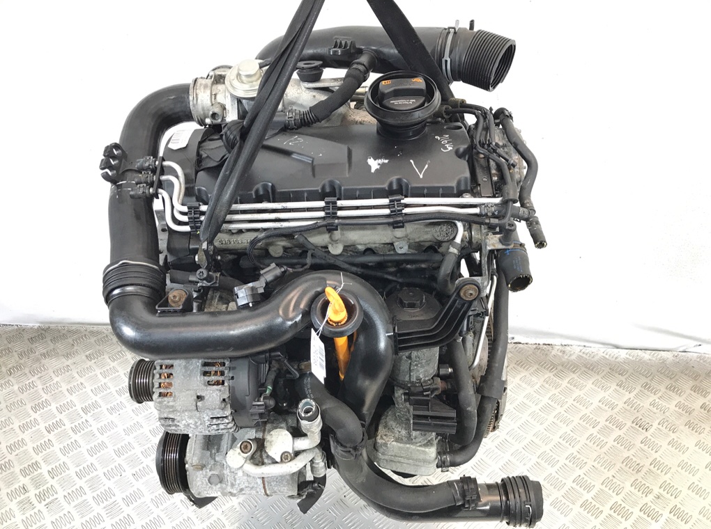 Двигатель (ДВС)  бу для Audi A3 8P 1.9 TDi,  2006 г.