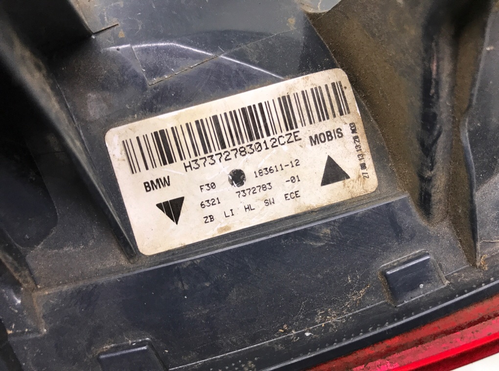 Фонарь задний левый бу для BMW 3 F30/F31/GT F34 2.0 TD,  2014 г.