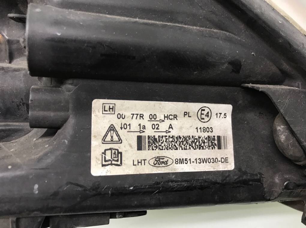 Фара левая бу для Ford Focus 2 1.6 TDCi, 2009 г. Фара левая бу для Ford Focus 2 1.6 TDCi, 2009 г.