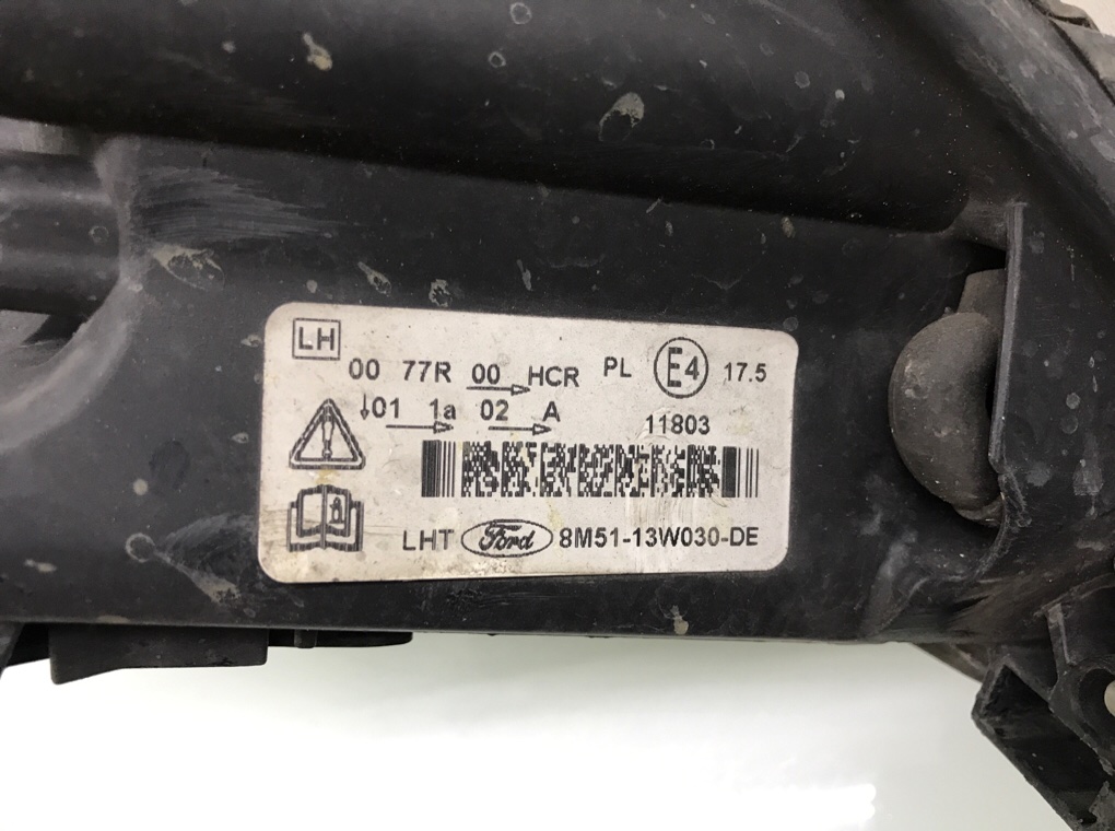 Фара левая бу для Ford Focus 2 1.8 TDCi,  2008 г.