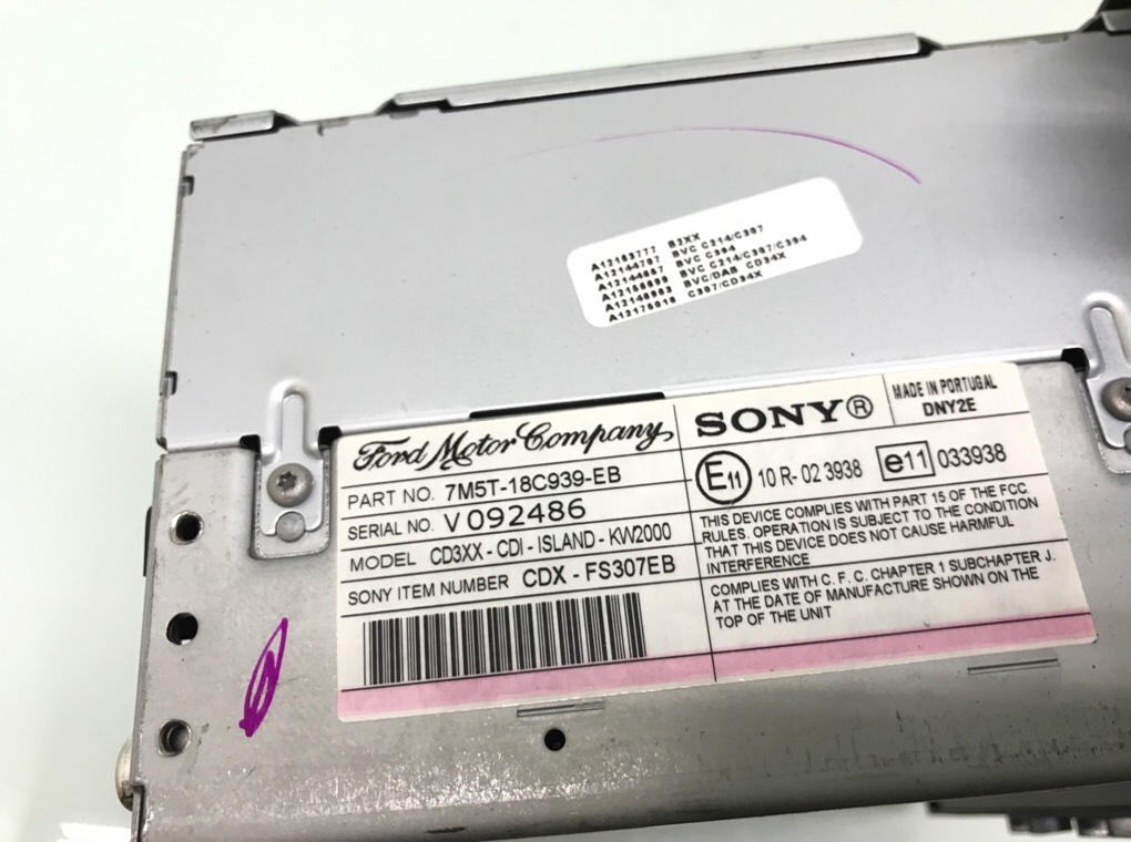 Магнитола бу для Ford Focus 2 1.8 TDCi,  2008 г.