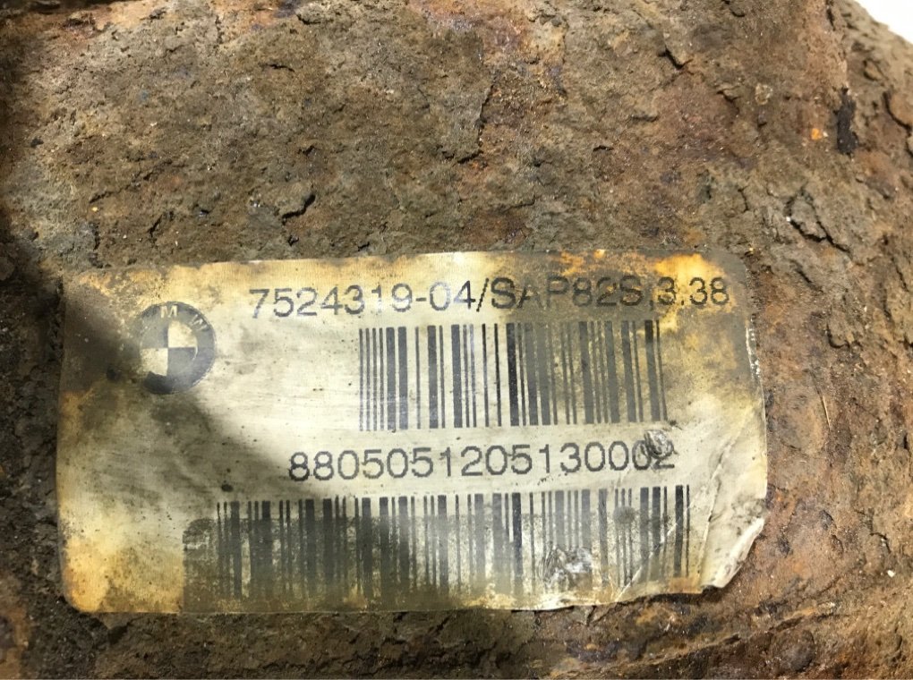 Редуктор заднего моста бу для BMW 3 E90/E91/E92/E93 2.0 i,  2005 г.