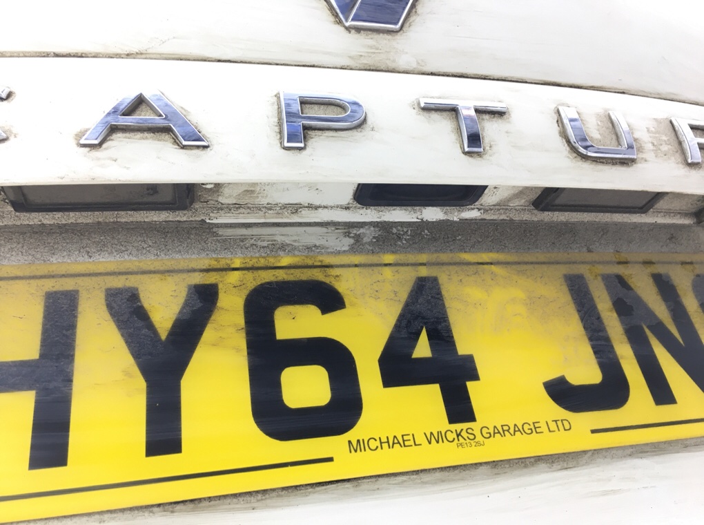 Крышка багажника бу для Renault Captur  1.5 DCi,  2014 г.