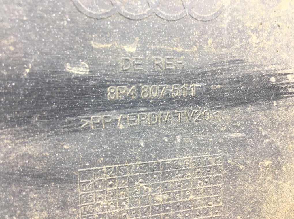 Бампер задний бу для Audi A3 8P 2.0 TDi,  2008 г.