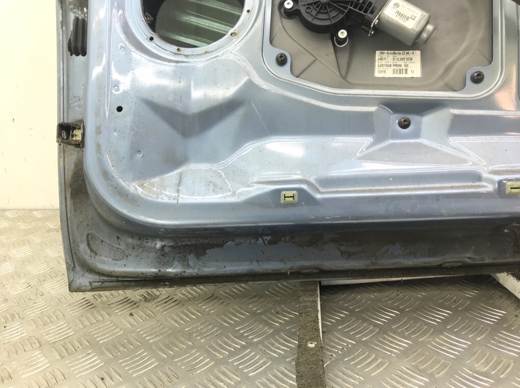 Дверь передняя правая бу для Skoda Fabia 2 1.4 TDi,  2008 г.