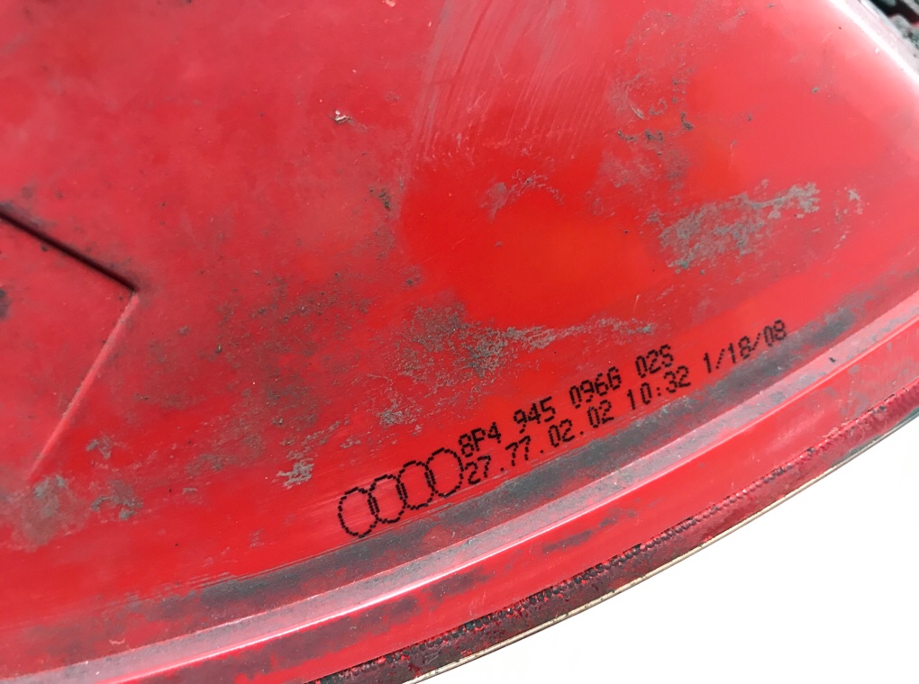 Фонарь задний правый бу для Audi A3 8P 2.0 TDi,  2008 г.