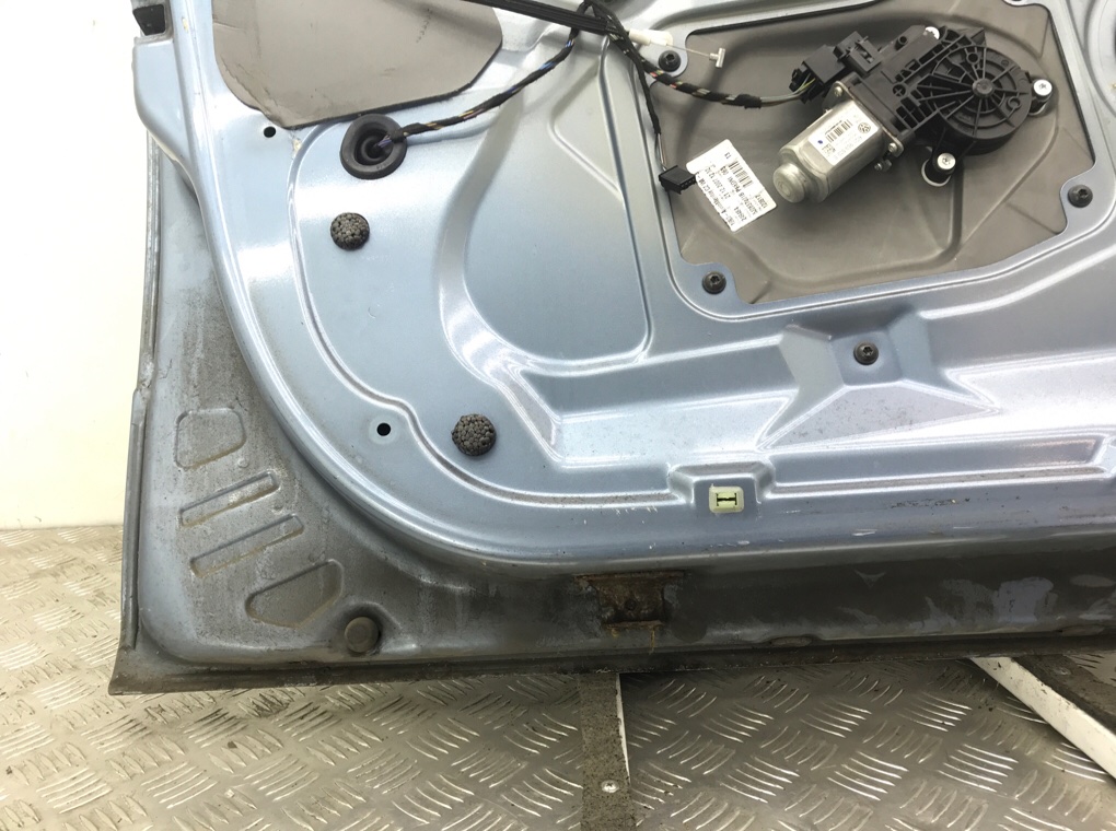Дверь передняя левая бу для Skoda Fabia 2 1.4 TDi,  2008 г.