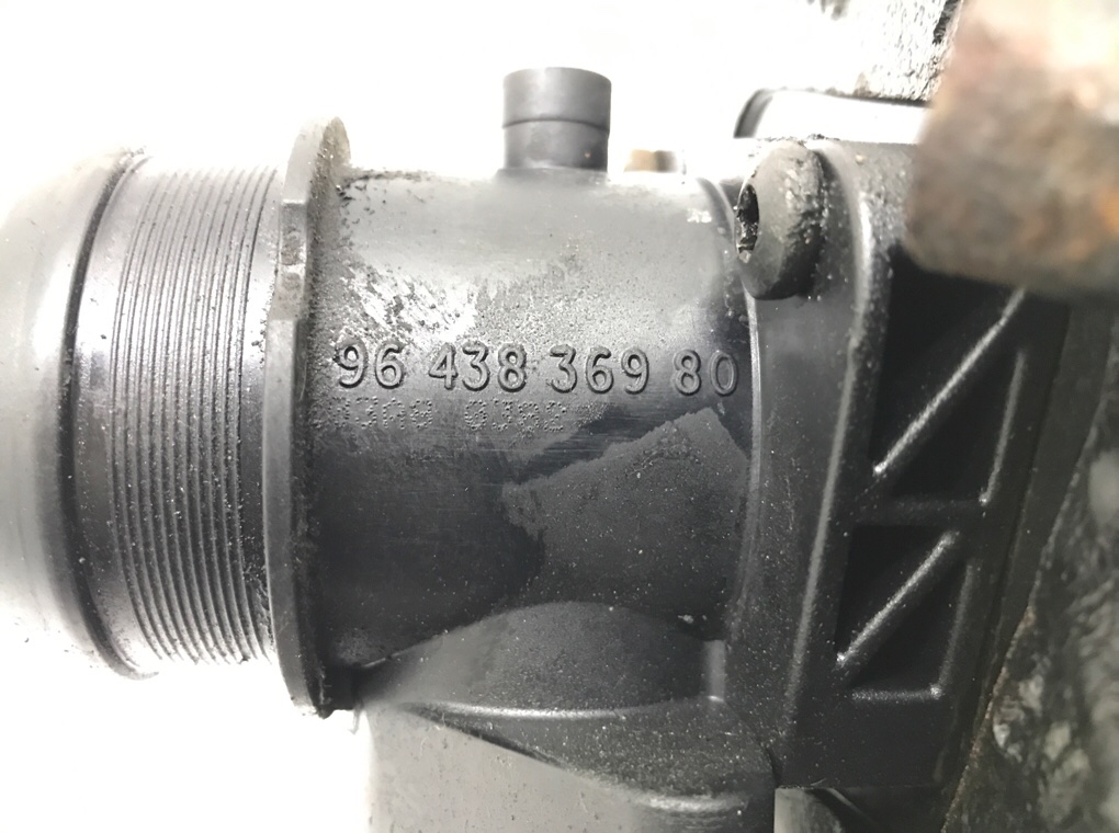 Заслонка дроссельная бу для Ford Fiesta 5 1.6 TDCi,  2008 г.