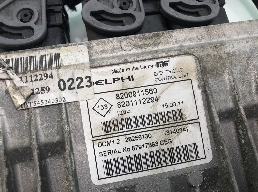 Блок управления двигателем бу для Renault Kangoo 2 1.5 DCi,  2011 г.
