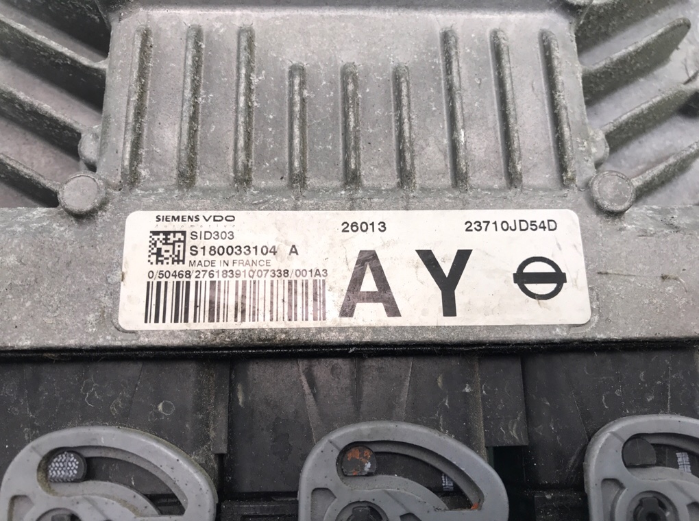 Блок управления двигателем бу для Nissan Qashqai  1.5 DCi,  2007 г.