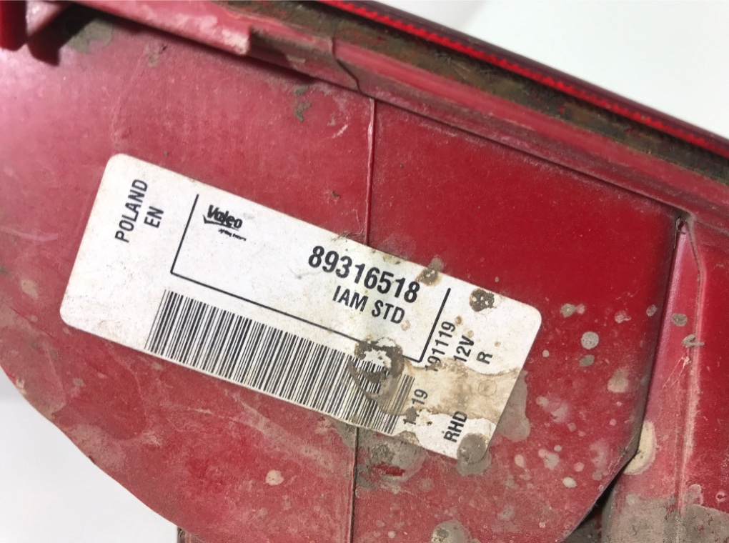 Фонарь задний правый бу для Opel Corsa D 1.3 CDTi,  2011 г.