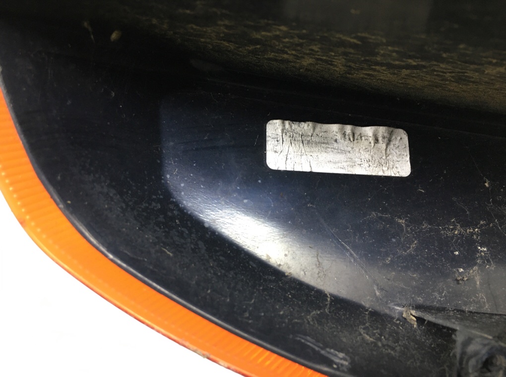 Фонарь задний правый бу для Ford Fiesta 5 1.4 TDCi,  2007 г.