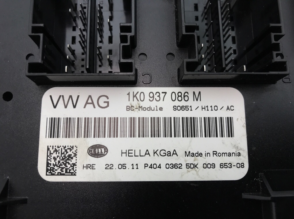 Блок комфорта бу для Volkswagen Golf 6 1.4 TSI,  2011 г.