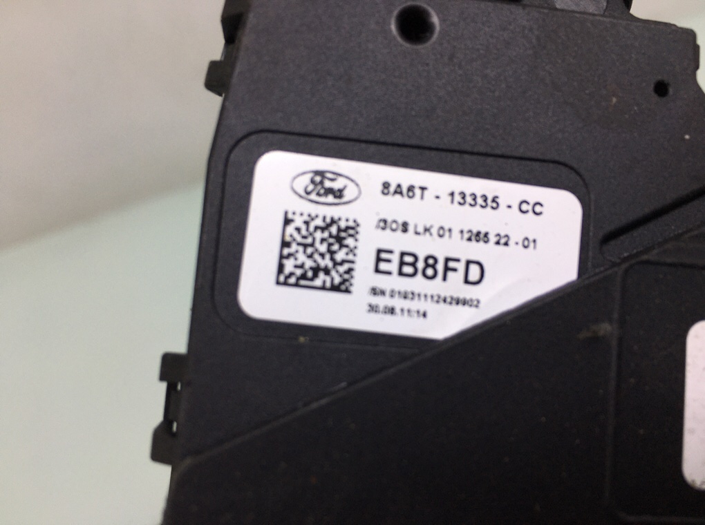 Переключатель подрулевой (стрекоза) бу для Ford Fiesta 6 1.3 i,  2011 г.
