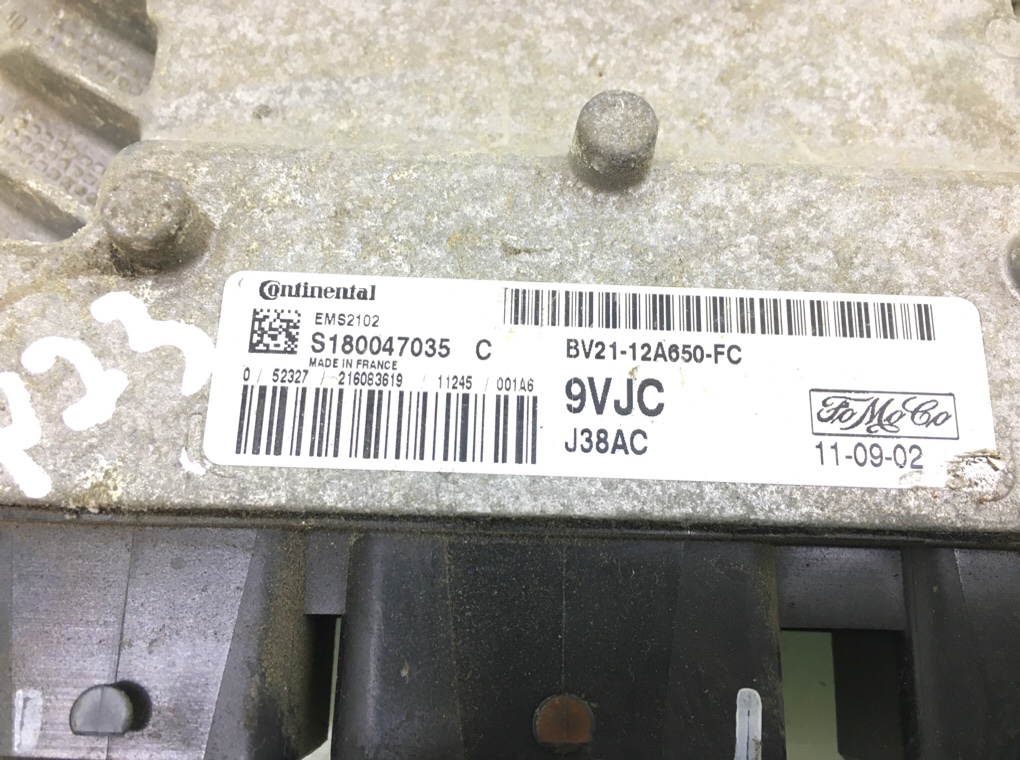Блок управления двигателем бу для Ford Fiesta 6 1.3 i,  2011 г.