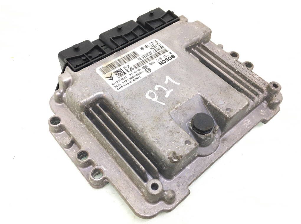 Блок управления двигателем бу для Citroen Xsara Picasso  1.6 HDi,  2006 г.