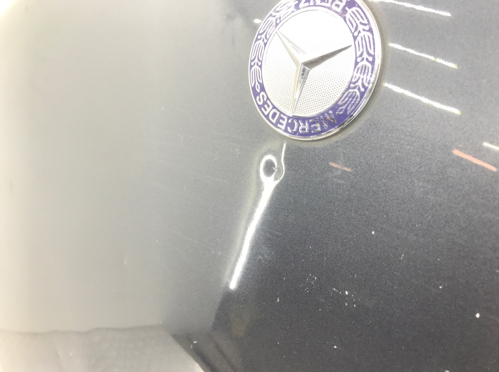 Капот бу для Mercedes C W204 3.0 CDI,  2009 г.