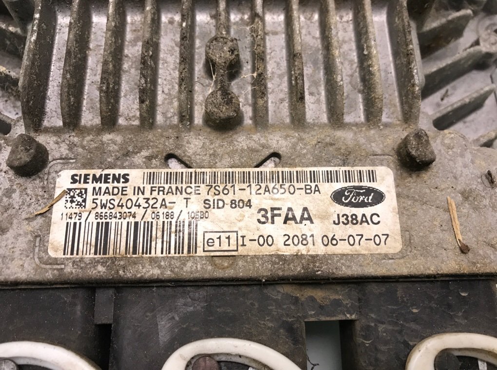 Блок управления двигателем бу для Ford Fusion  1.4 TDCi,  2006 г.