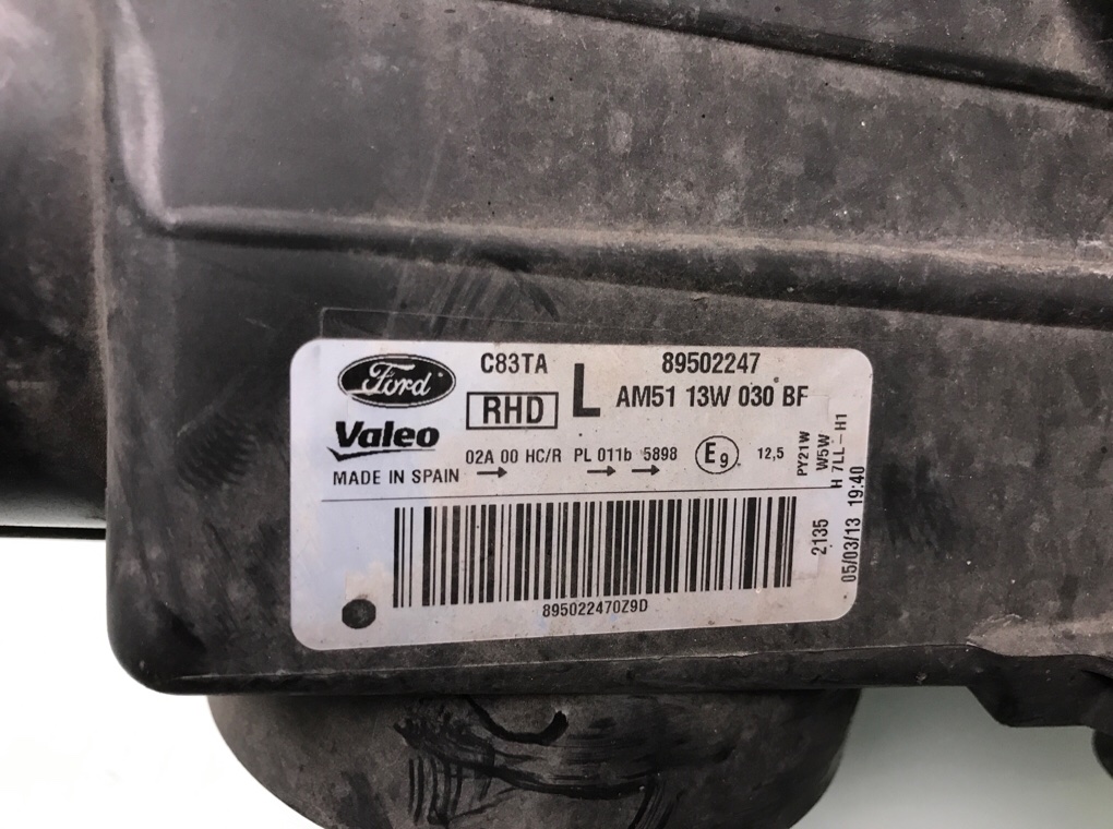 Фара левая бу для Ford C-Max 2 1.0 i,  2013 г.