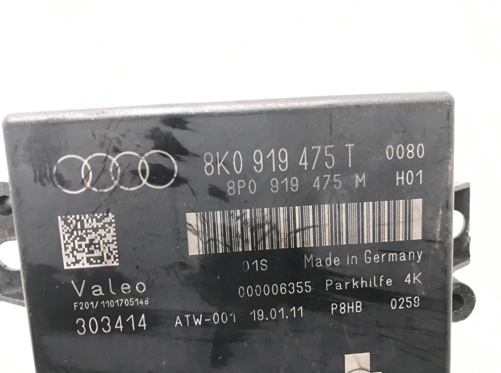 Блок управления парктрониками бу для Audi A5  2.0 TDi,  2011 г.