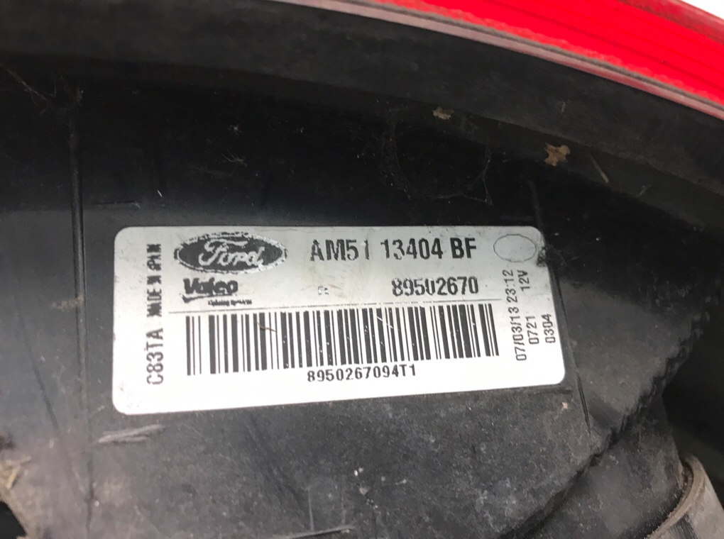 Фонарь задний правый бу для Ford C-Max 2 1.0 i,  2013 г.