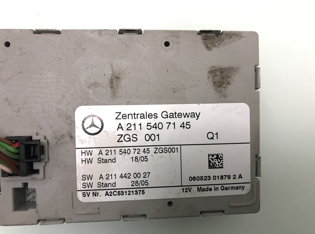 Блок управления центральным замком бу для Mercedes CLS W219 3.0 CDi,  2006 г.