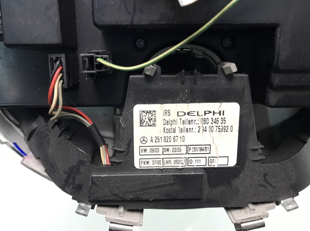 Фонарь салона (плафон) бу для Mercedes ML W164 3.0 CDi,  2005 г.