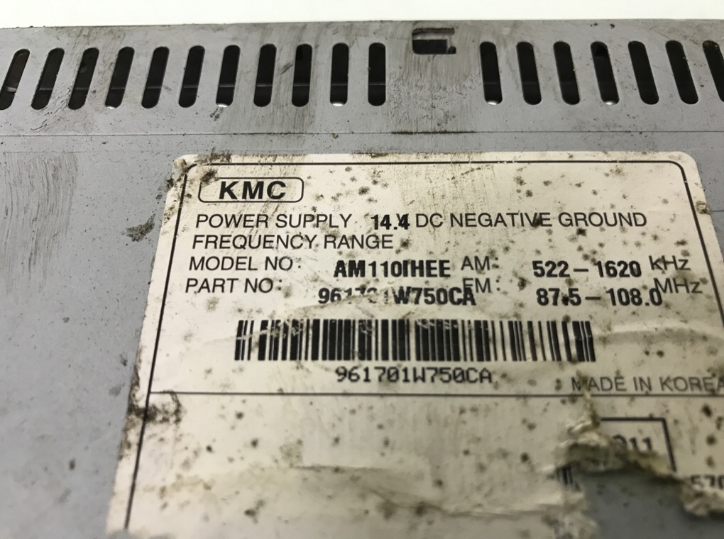 Магнитола бу для Kia Rio 3 1.2 i,  2013 г.