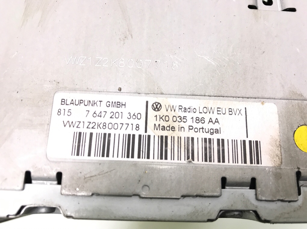 Магнитола бу для Volkswagen Golf 6 1.4 TSI,  2010 г.