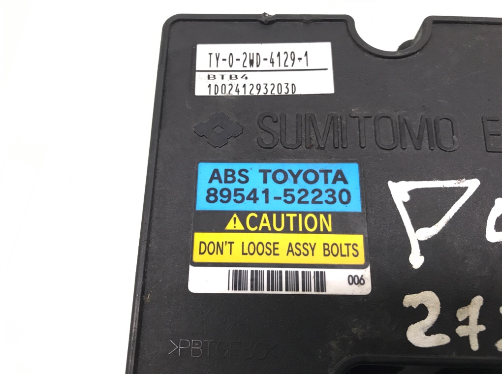 Блок ABS бу для Toyota Yaris P1 1.4 D-4D,  2004 г.