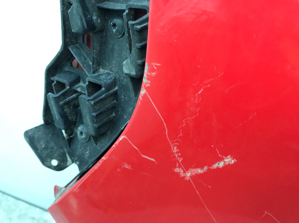 Крыло переднее левое бу для Volkswagen Polo 4 1.2 i,  2008 г.