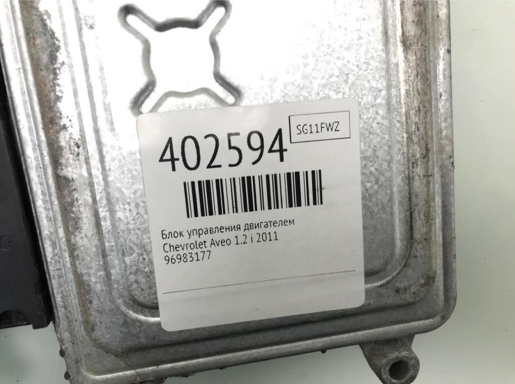 Блок управления двигателем бу для Chevrolet Aveo  1.2 i,  2011 г.
