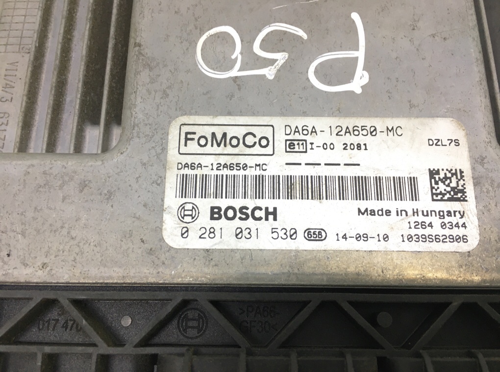 Блок управления двигателем бу для Ford Fiesta 6 1.5 TDCi,  2014 г.