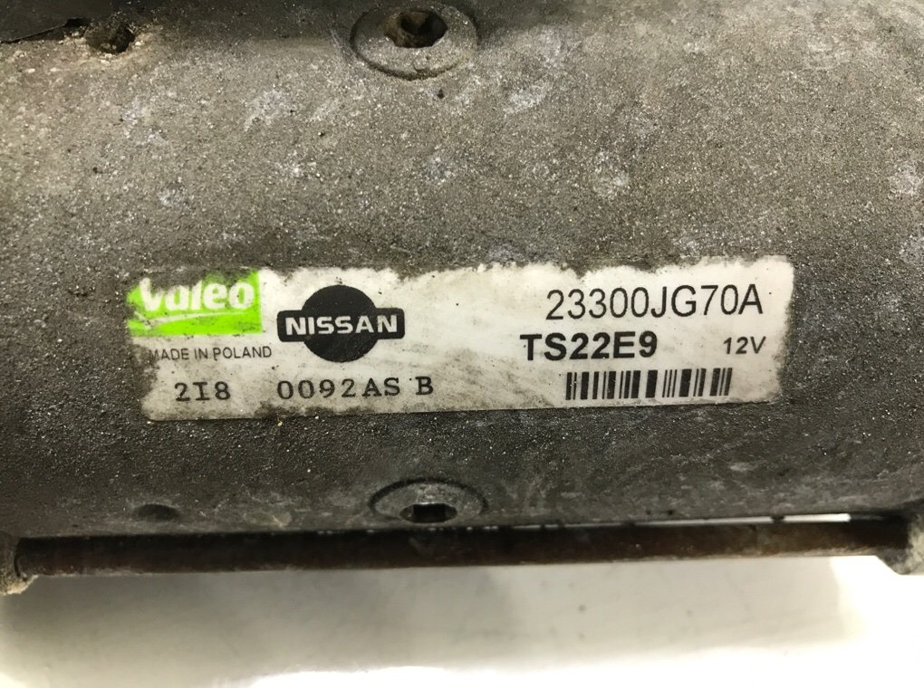 Стартер бу для Nissan Qashqai+2  2.0 DCi,  2008 г.