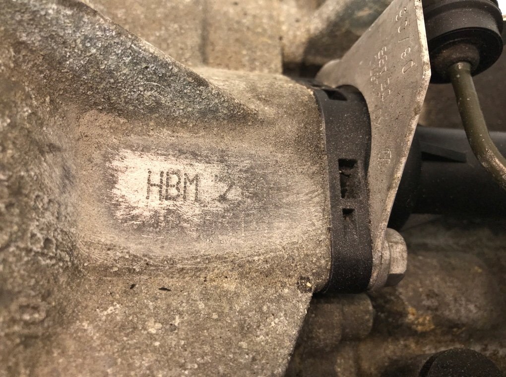 КПП механическая (МКПП) бу для Volkswagen Golf 5 1.6 i,  2006 г. HBM