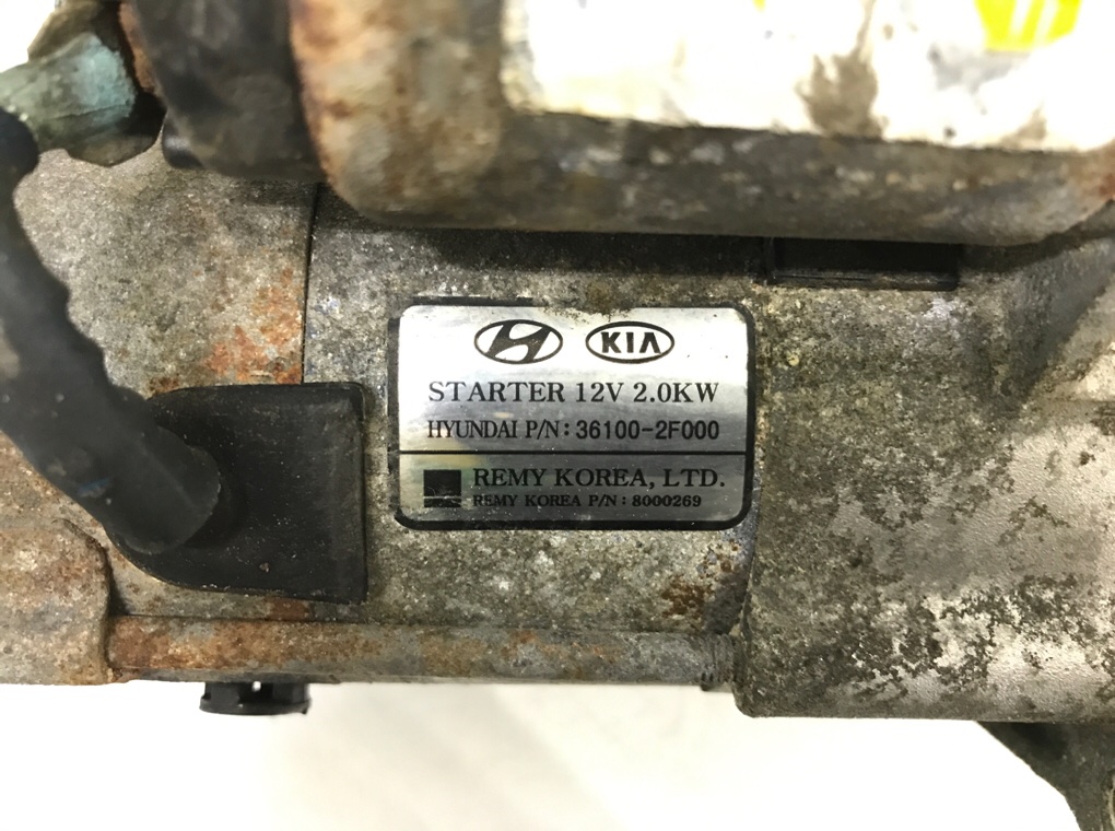 Стартер бу для Kia Sorento 2 2.2 CRDi,  2011 г.
