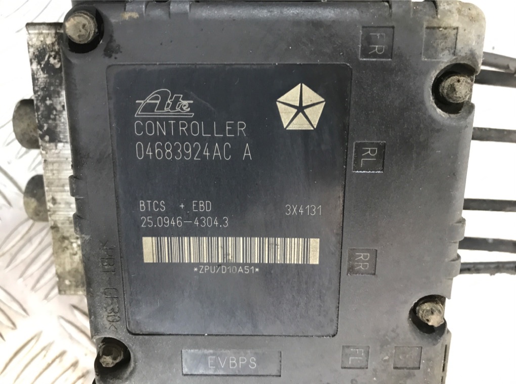 Блок ABS бу для Chrysler Grand Voyager 2.8 CRD, 2007 г. Блок ABS бу для Chrysler Grand Voyager 2.8 CRD, 2007 г.