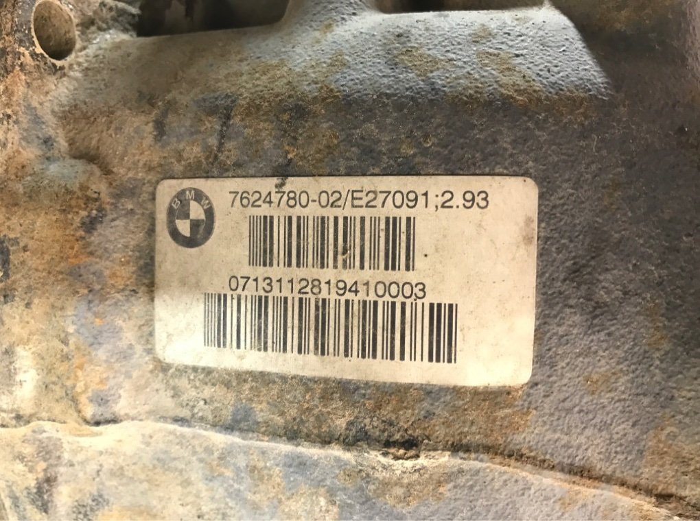 Редуктор заднего моста бу для BMW 3 F30/F31/GT F34 2.0 TD,  2014 г.