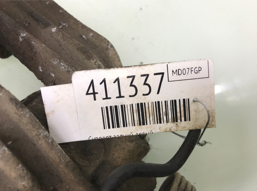 Суппорт задний левый бу для Audi A3 8P 2.0 TDi,  2007 г.