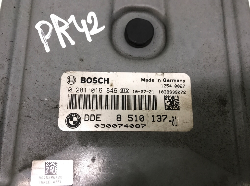 Блок управления двигателем бу для BMW 5 F10/F11/GT F07 2.0 D,  2010 г.