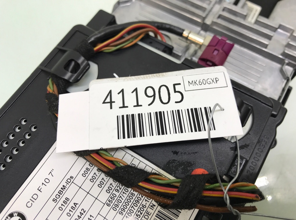 Дисплей бу для BMW 5 F10/F11/GT F07 2.0 D,  2010 г.