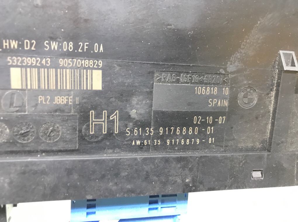 Блок комфорта бу для BMW 3 E90/E91/E92/E93 2.0 i,  2007 г.