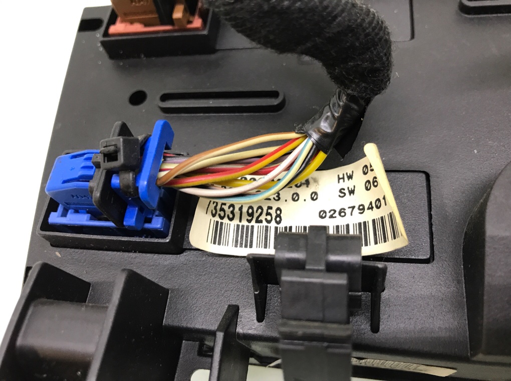 Блок управления печки/климат-контроля бу для Fiat Stilo  1.9 JTD,  2002 г.