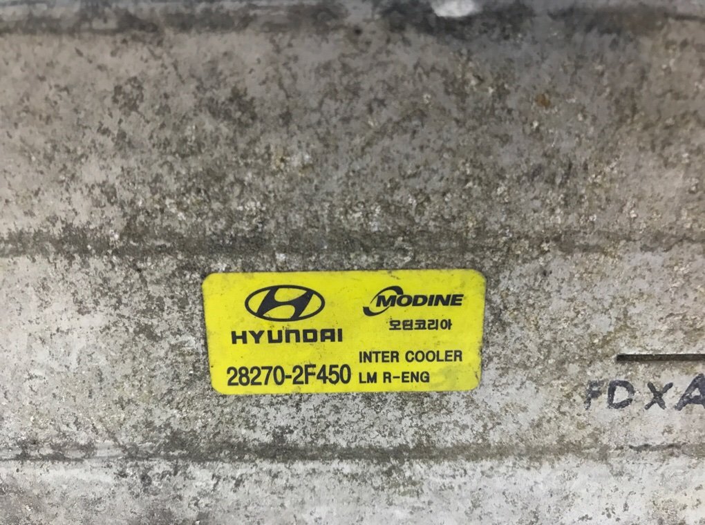 Интеркулер бу для Hyundai ix35  2.0 CRDi,  2010 г.