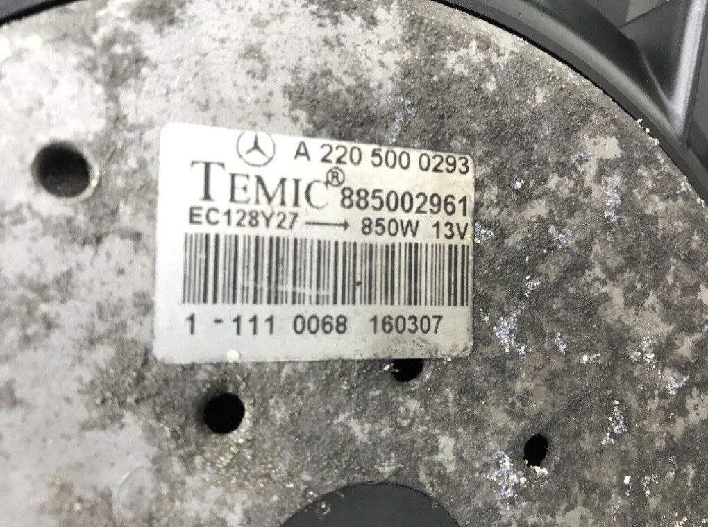 Вентилятор радиатора бу для Mercedes ML W164 3.0 CDi, 2007 г. Вентилятор радиатора бу для Mercedes ML W164 3.0 CDi, 2007 г.