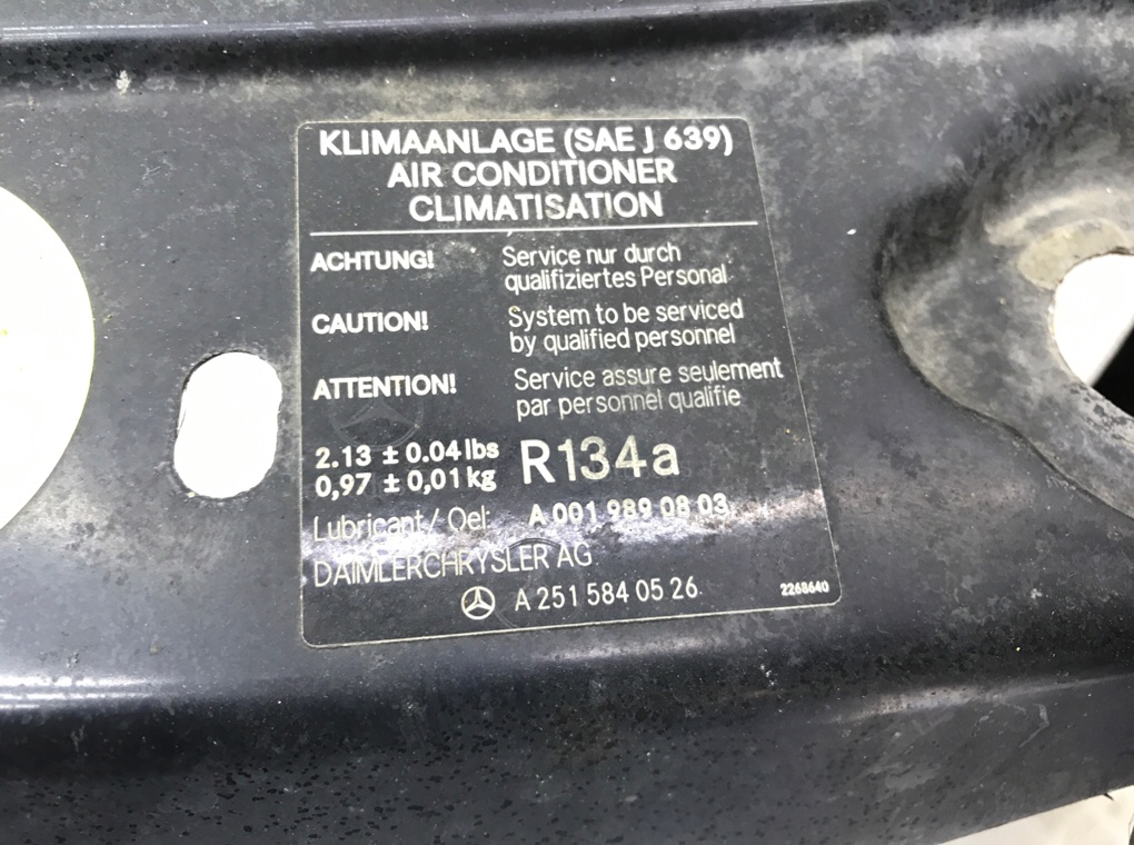 Панель передняя (телевизор) бу для Mercedes ML W164 3.0 CDi,  2007 г.