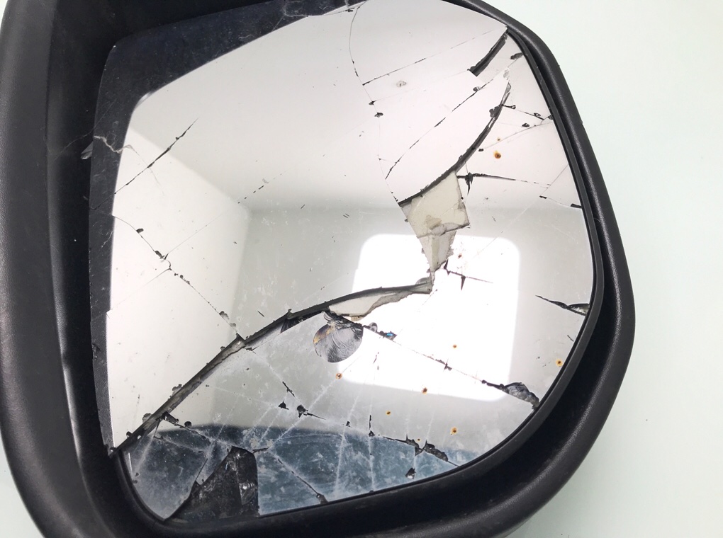 Зеркало наружное левое бу для Citroen Berlingo 2 1.6 HDi,  2011 г.